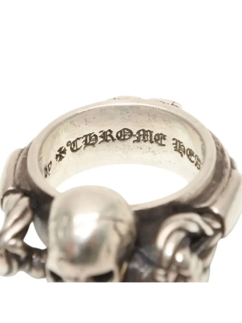 Chrome Hearts FT Hrrsttr Cable Small Foti Harris Teeter Ring